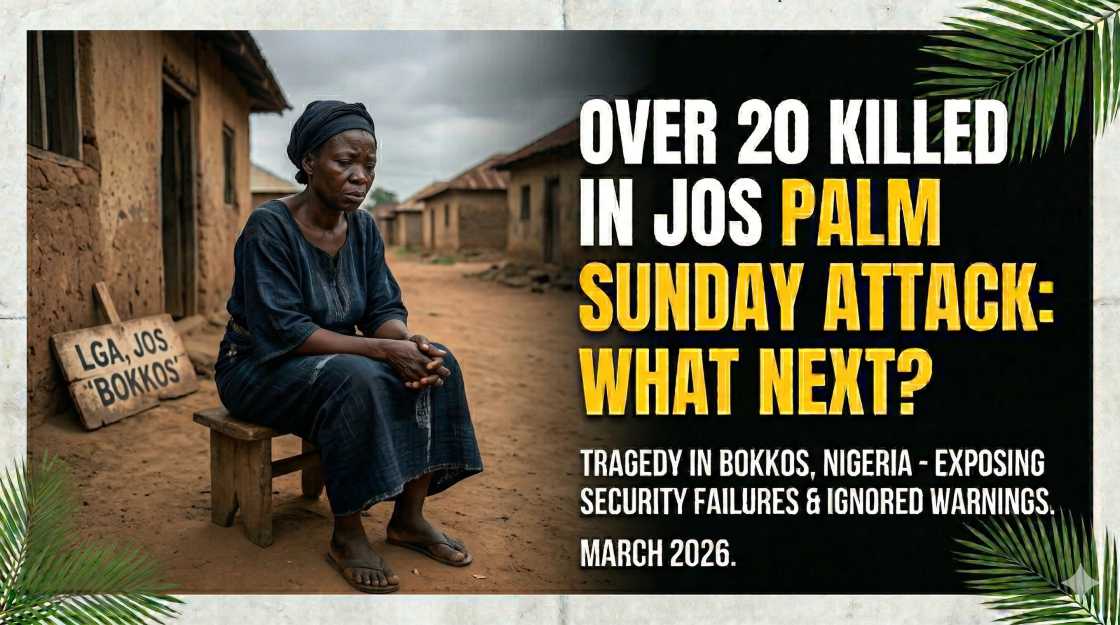 Over 20 People Killed in Jos Palm Sunday Attack: What Next?